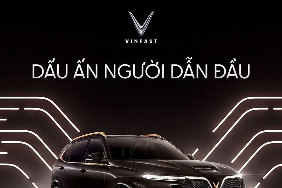 Thông điệp "Dấu ấn người dẫn đầu" của Vinfast